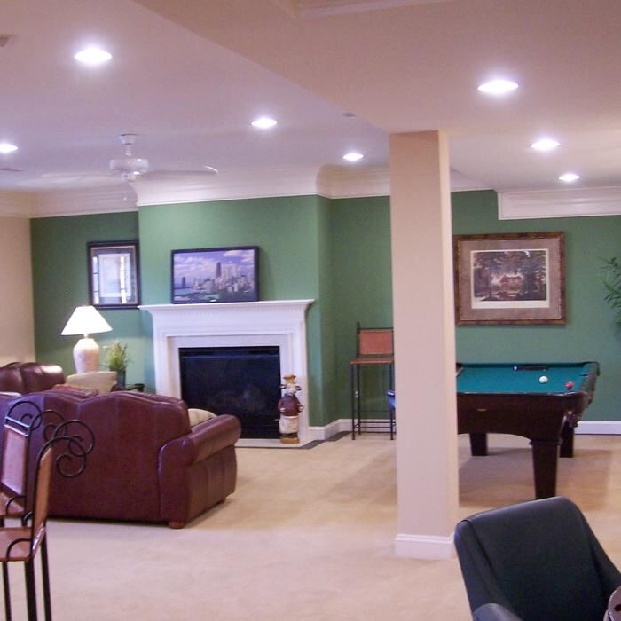 Finished basement built by RCI